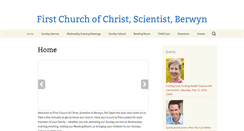 Desktop Screenshot of christianscienceberwyn.com